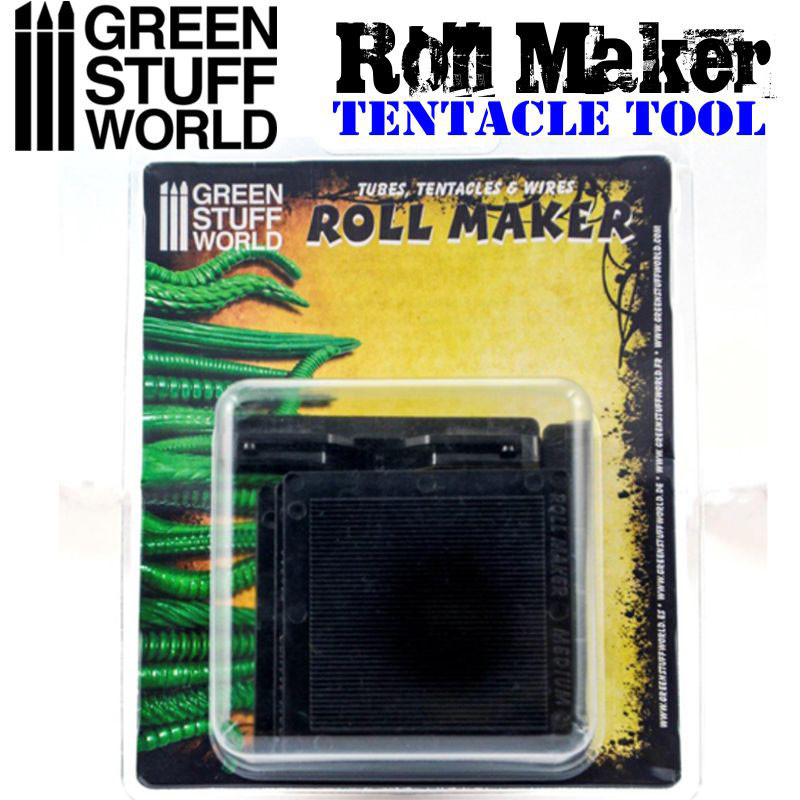 ROLL MAKER - Tool to make tubes, tentacles, & wires with all putty - Green Stuff
