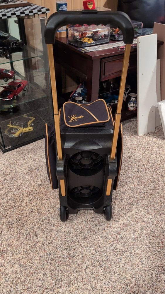 X STRIKE 2 BALL BOWLING BAG (( Read))