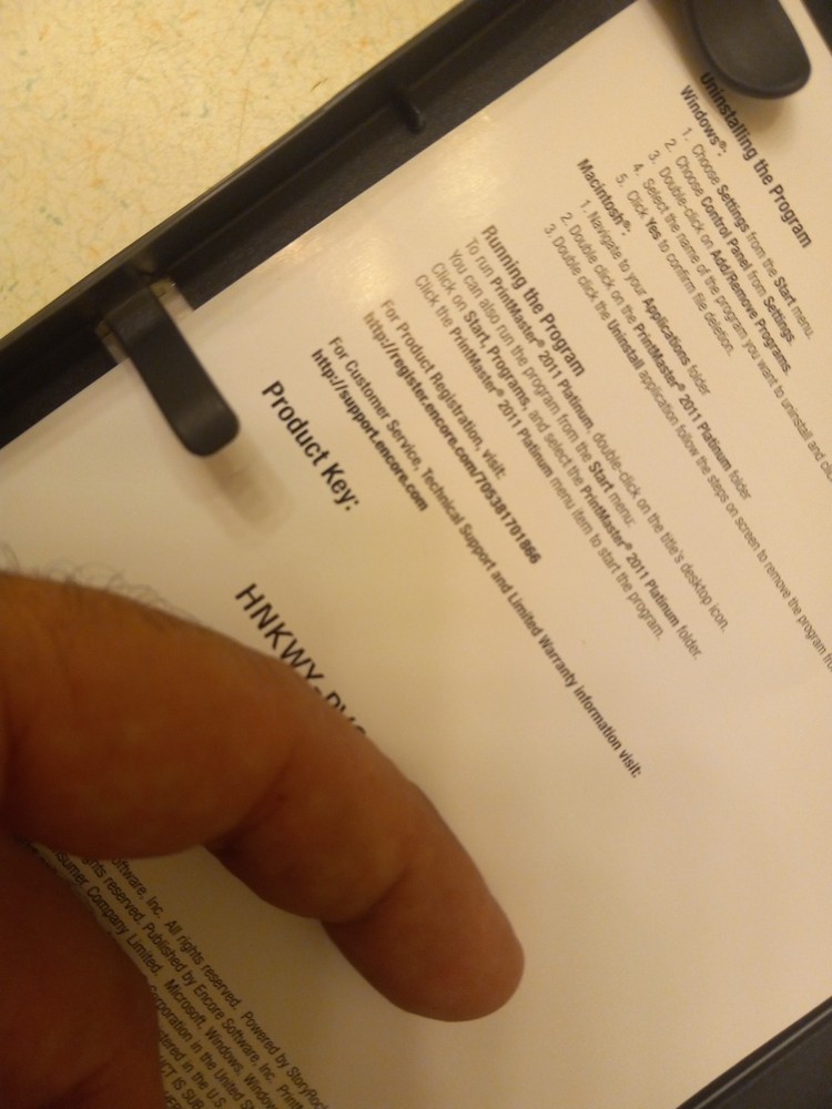 Printmaster Platinum 2011 DVD-ROM PC & MAC Compatible With Product Key