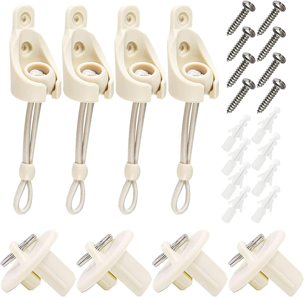 New Bungee Kit + End Cap, Universal Replacement Installation Accessories for Ind
