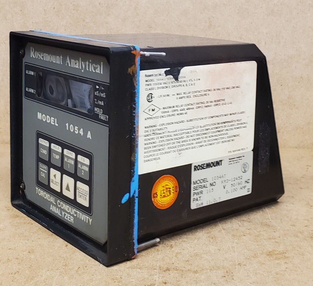 Rosemount Analytical 1054AT Toroidal Conductivity Analyzer