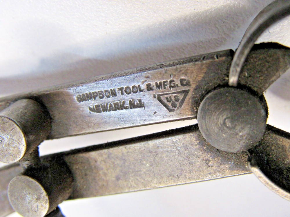 Vintage Sampson Tool 4" Outside Spring Caliper -A8