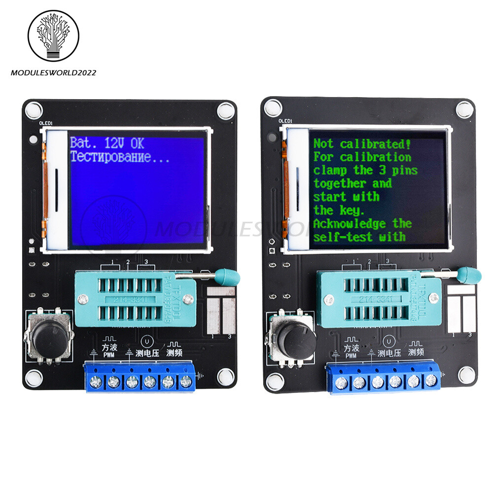 GM328A Transistor Tester Resistance Capacitance Inductance ESR Frequency Meter