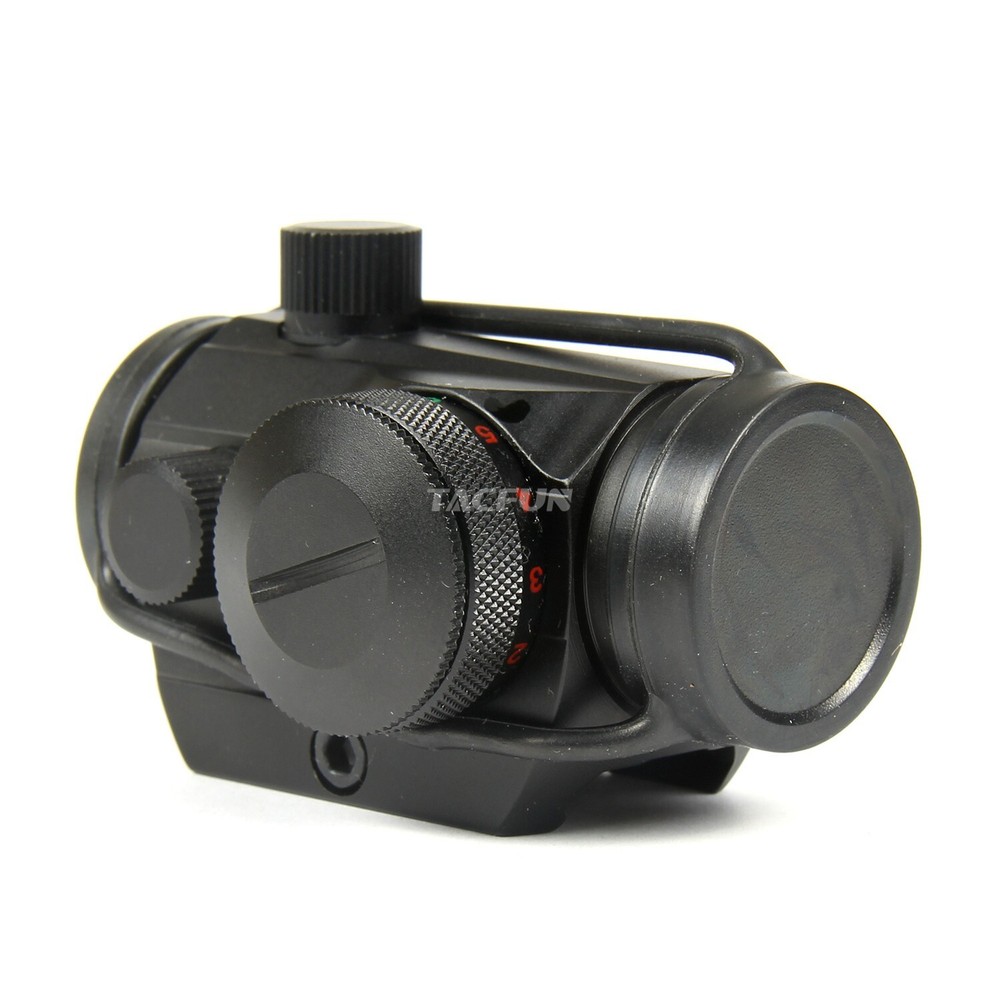 4MOA Red & Green Dot Reflex Sight Low Profile Weaver Picatinny Mount