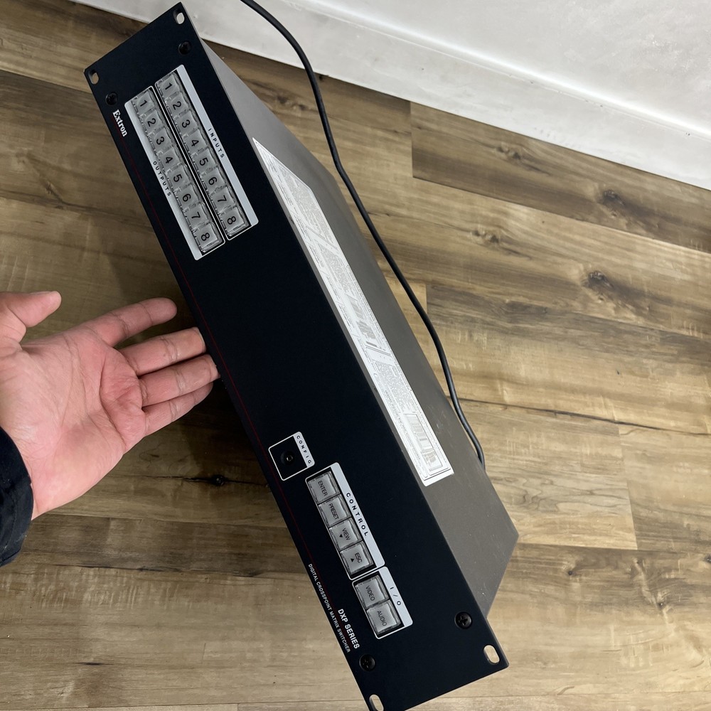 Extron DXP Series Digital Crosspoint Matrix Switcher w/ Power Cable