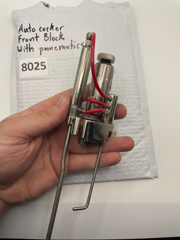 Autococker Front Block with Pneumatics Silver