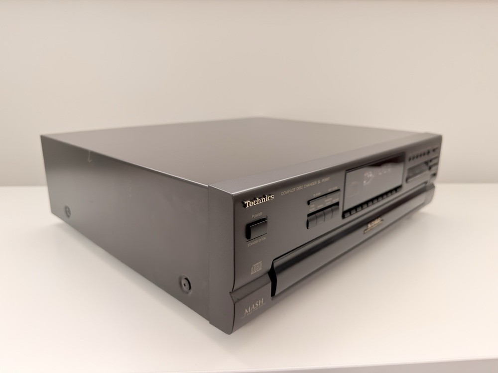 Technics SL-PD887 5-Disc CD Changer Carousel Player Tested Working