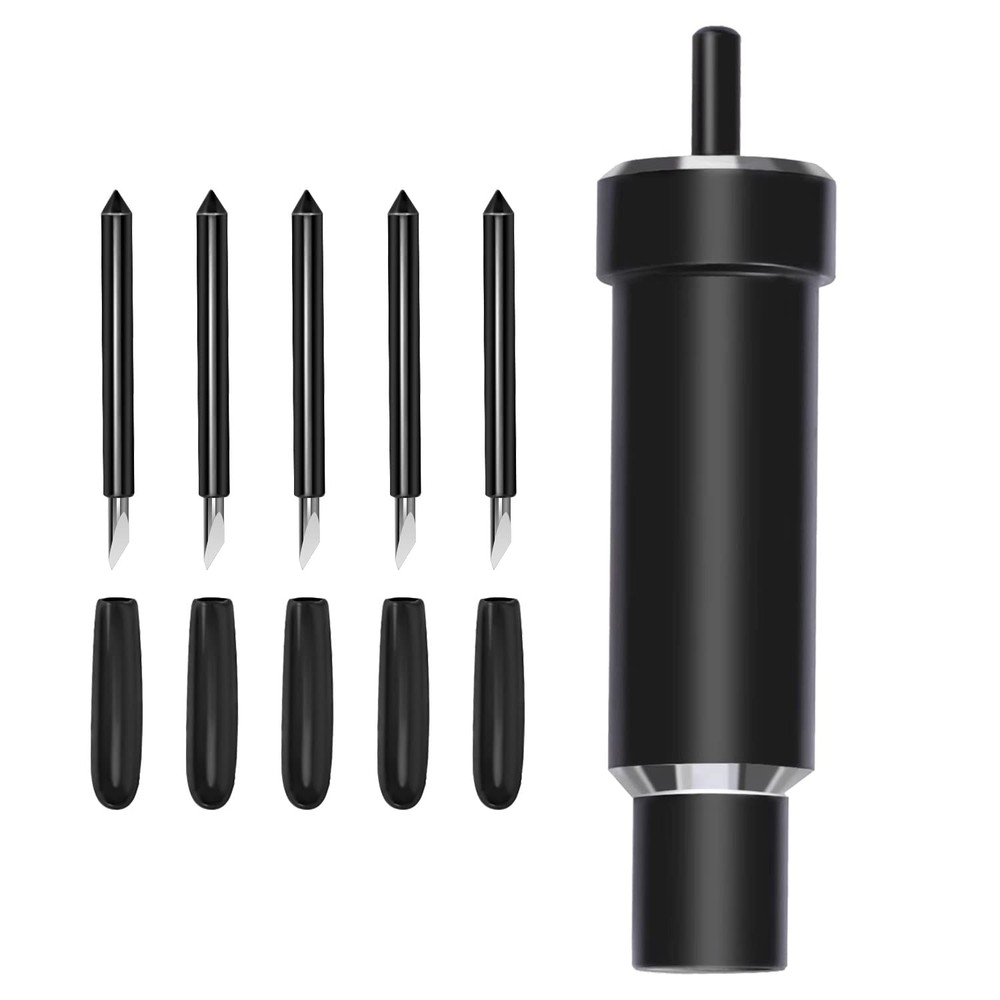 Deep Cut Housing +5 Pcs Deep-Point Black 5Pcs cut Blade and