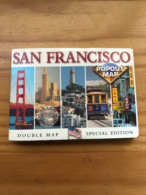 san francisco popout double map special edition