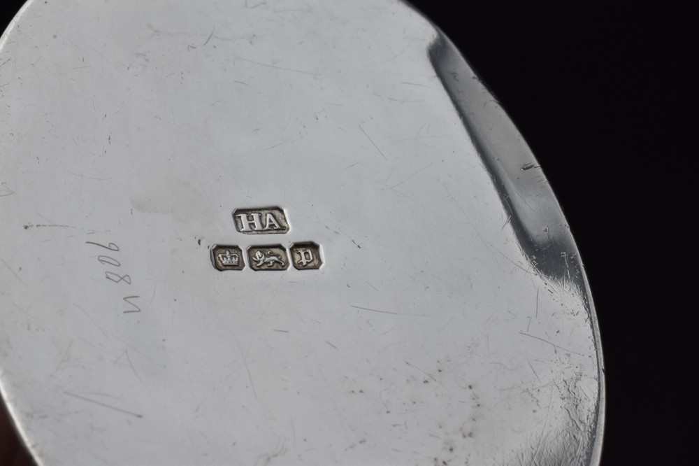 Edward VII Sterling Silver Tea Caddy 1907