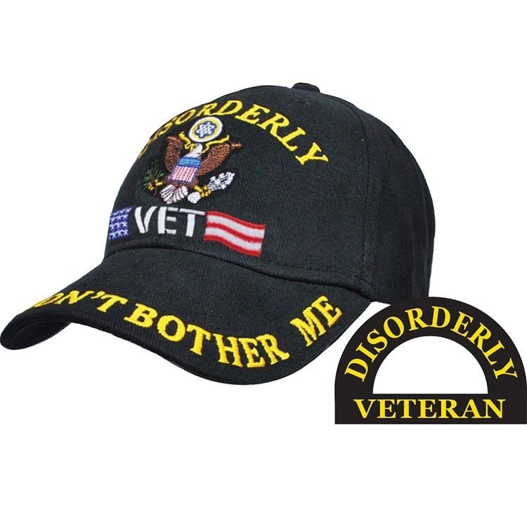 DON'T BOTHER ME! SCRIPT HAT Embroidered Iron On PATCH PIN UP GAG GIFT WOW!