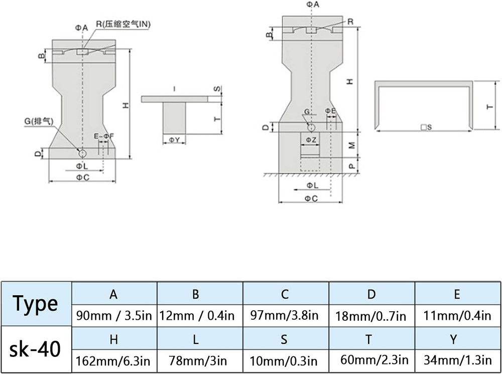 Versatile Adjustable Pneumatic Percussion Hammer for Silo Emptying & Vibration