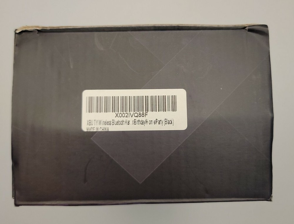 Wireless Karaoke Bluetooth Microphone & Carry Case.