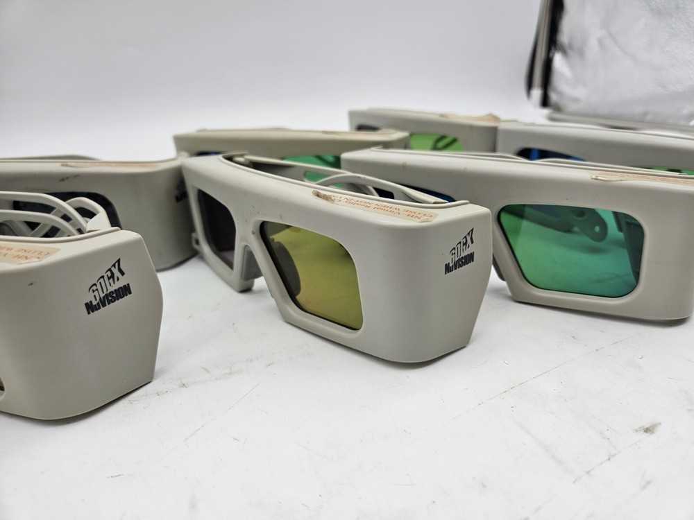 Nuvision 60gx 3d Glasses AS IS UNTESTED LOT