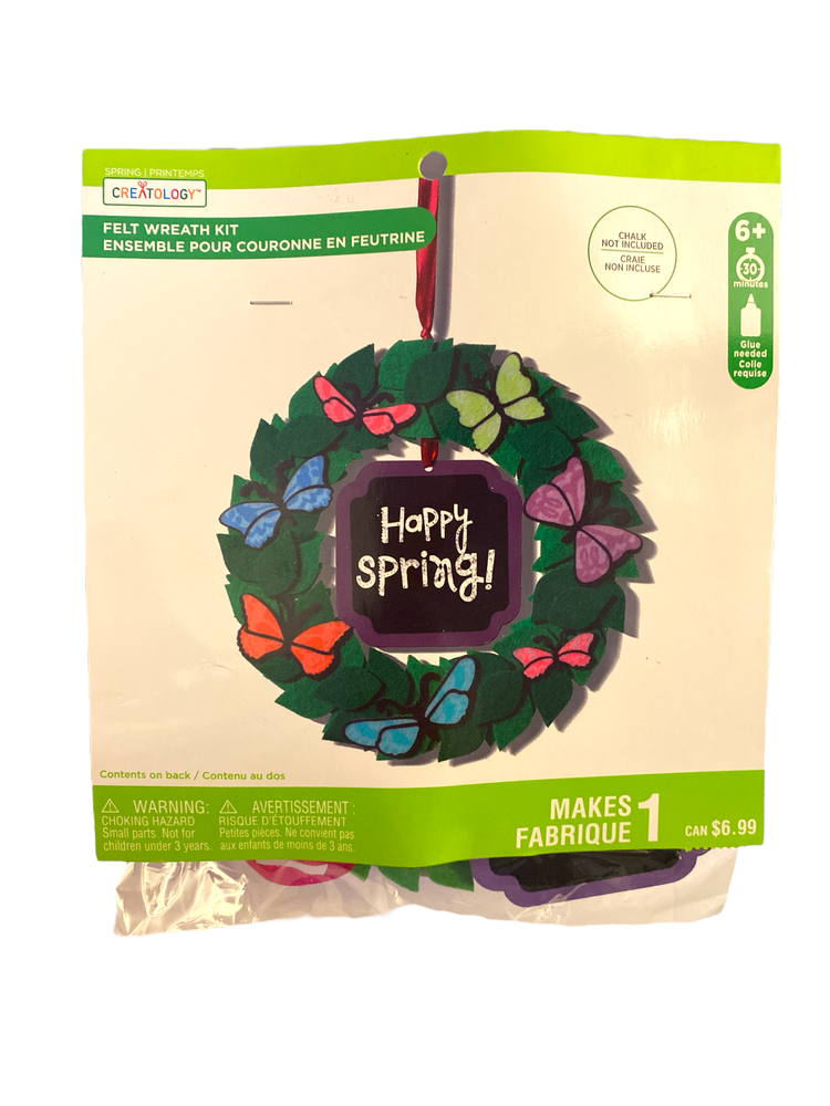 Creatology Happy Spring Felt Wreath Kit