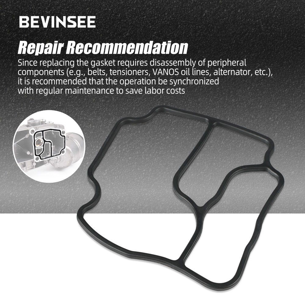 Engine Oil Filter Housing Gasket For BMW E34 E39 E36 E46 E60 X3 X5 M54 M50