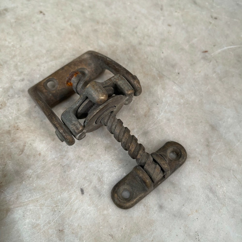 Pair antique Victorian brass rooflight openers