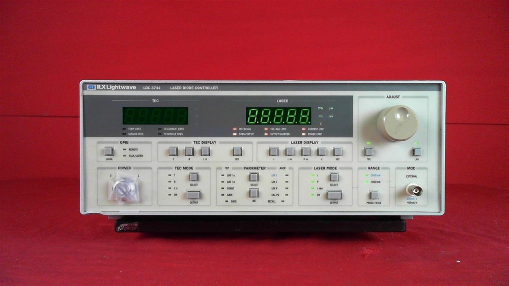 ILX Lightwave LDC3744 Laser Diode Controller, 2/4A Current Source 37441092