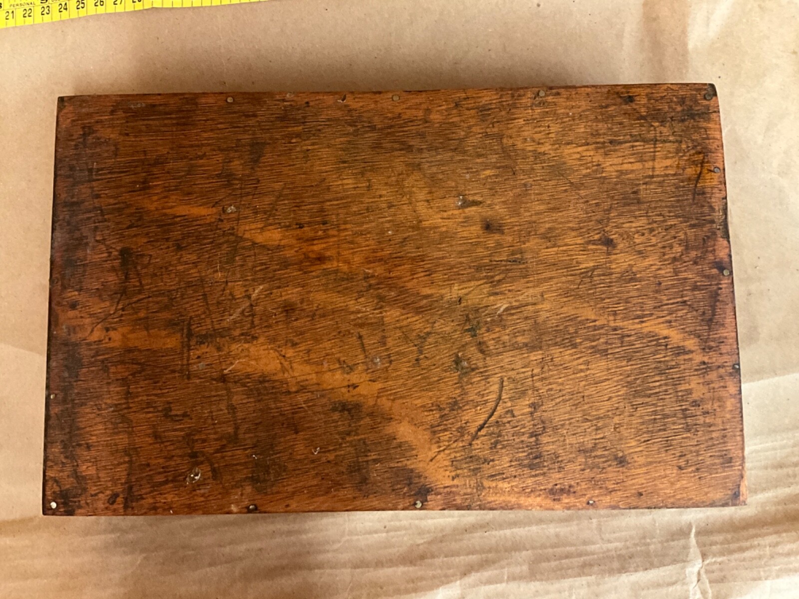 RUSSIAN MAXIM WWII WOOD CRATE TOOL BOX KIT EMPTY BOX ONLY