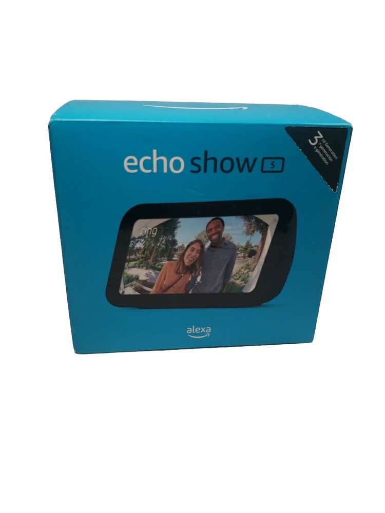 Amazon Echo Show 5 (3rd Gen.) Smart Display Speaker - Charcoal