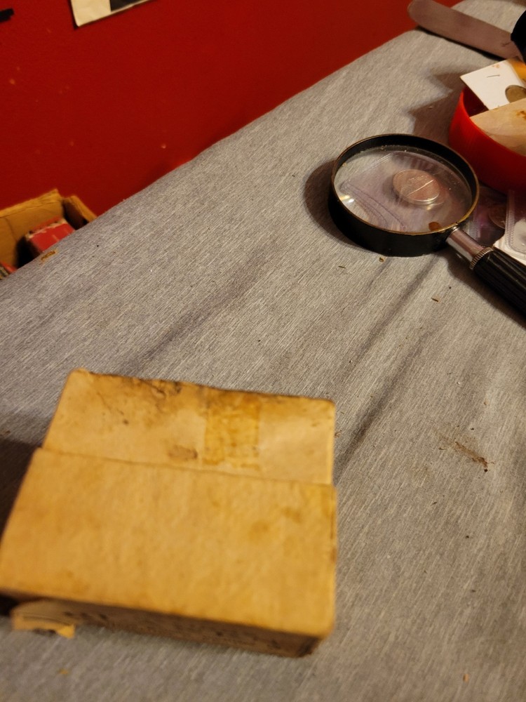 Solid Head .45 Calibre Blanks ,The Union Metalic Cartridge Co, Empty Box.