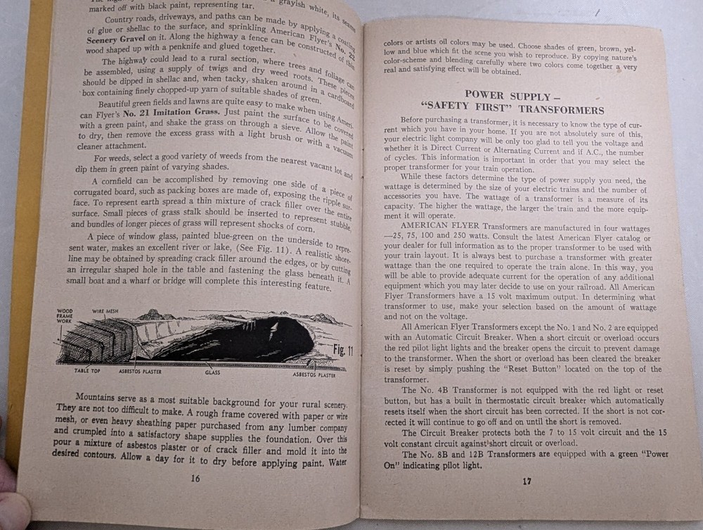 American Flyer Instructions For Assembling and Operating 3/16 Scale Trains
