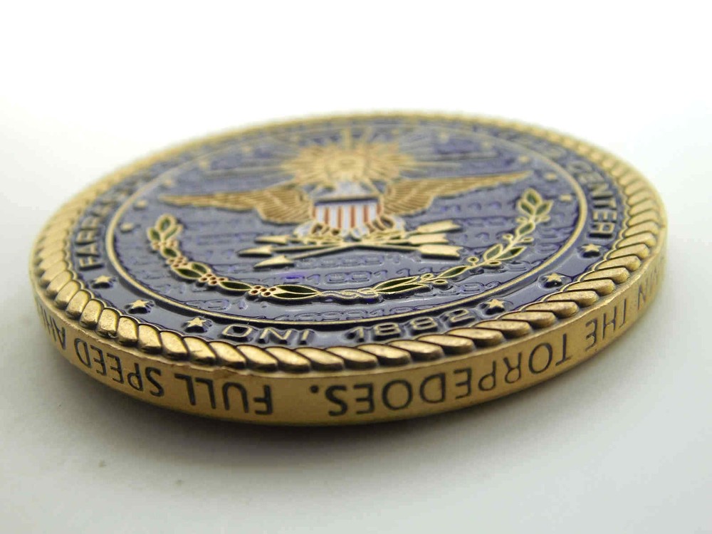 FARRAGUT TECHNICAL ANALYSIS CENTER CHALLENGE COIN