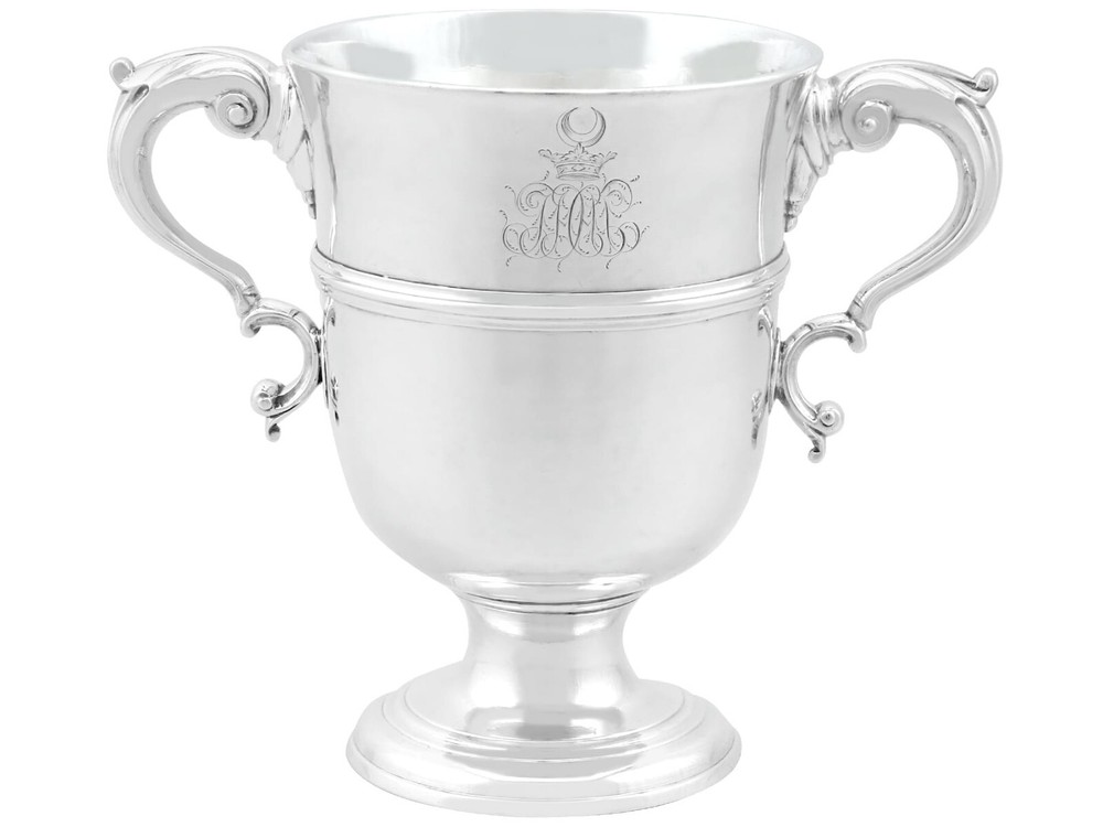 Antique Irish Sterling Silver Cup