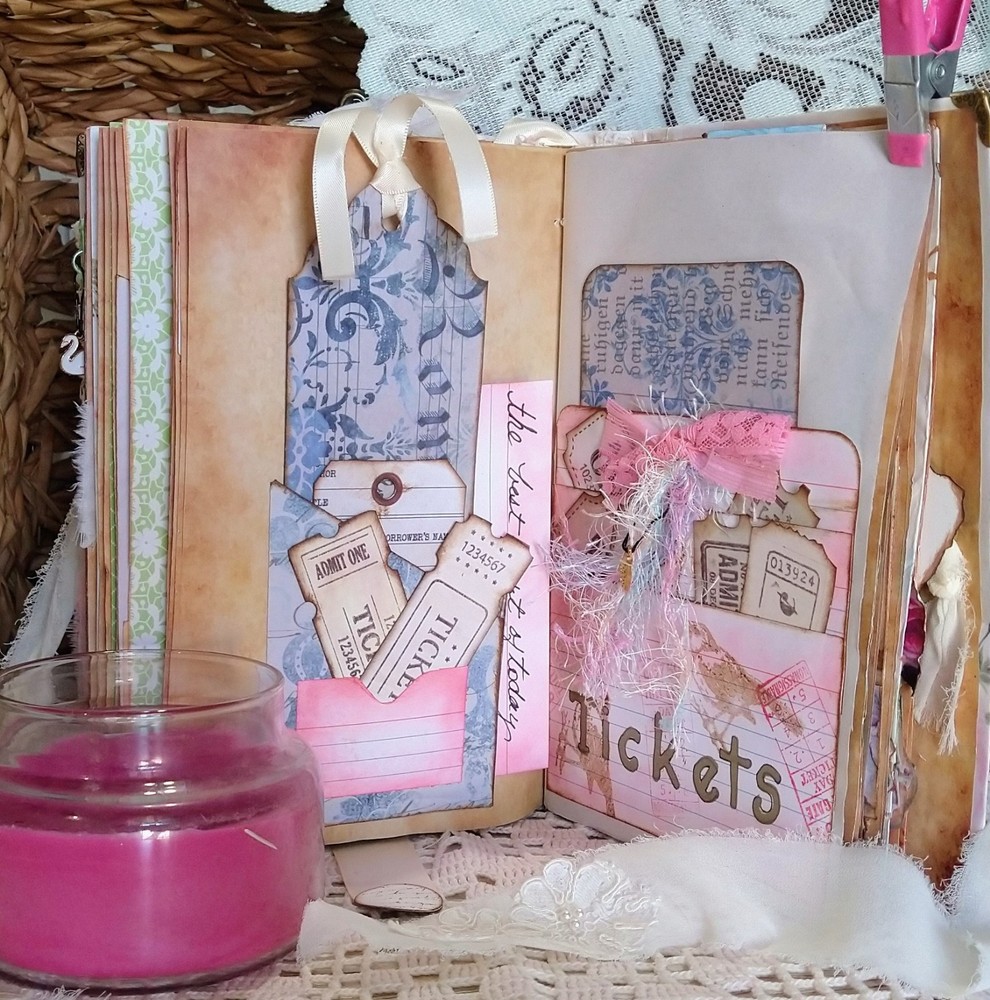 Eclectic Shabby Junk Journal