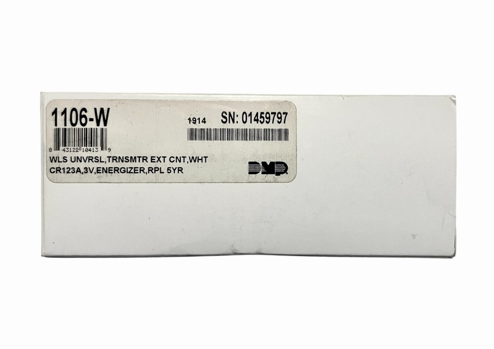 DMP 1106-W Wireless Universal Transmitter EXT CNT White