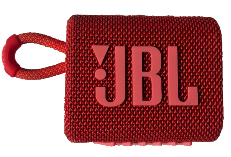 JBL Go 3 Portable Wireless Bluetooth Speaker- Red