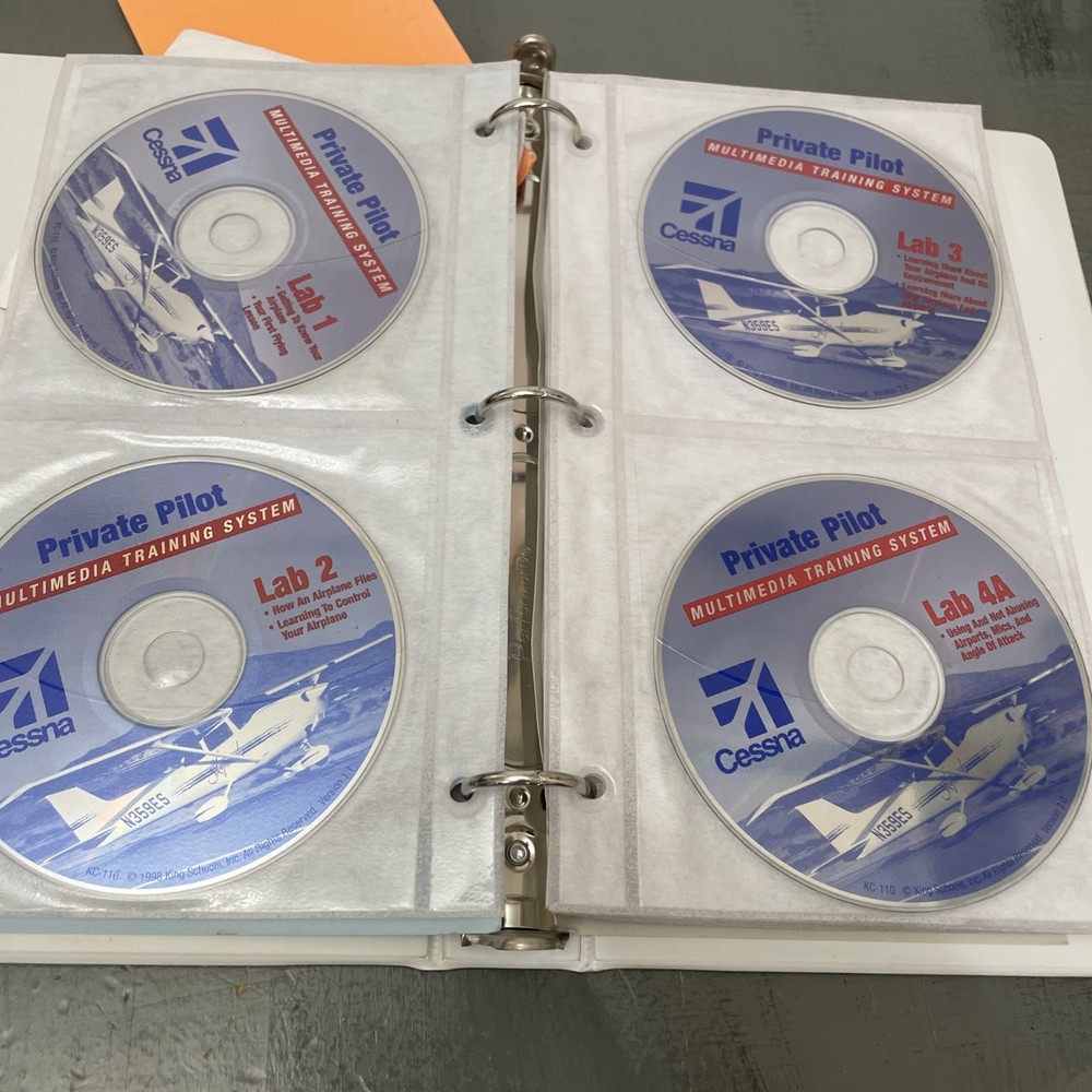 Cessna Private Pilot Cleared For Take Off Multimedia Training 31 Computer Discs