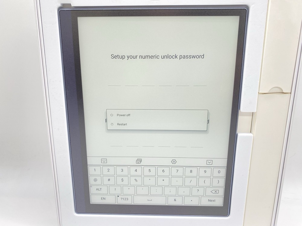 Geniatech Kloudnote-Slim 10.3" Digital Notebook, E-Ink Tablet - New Open Box