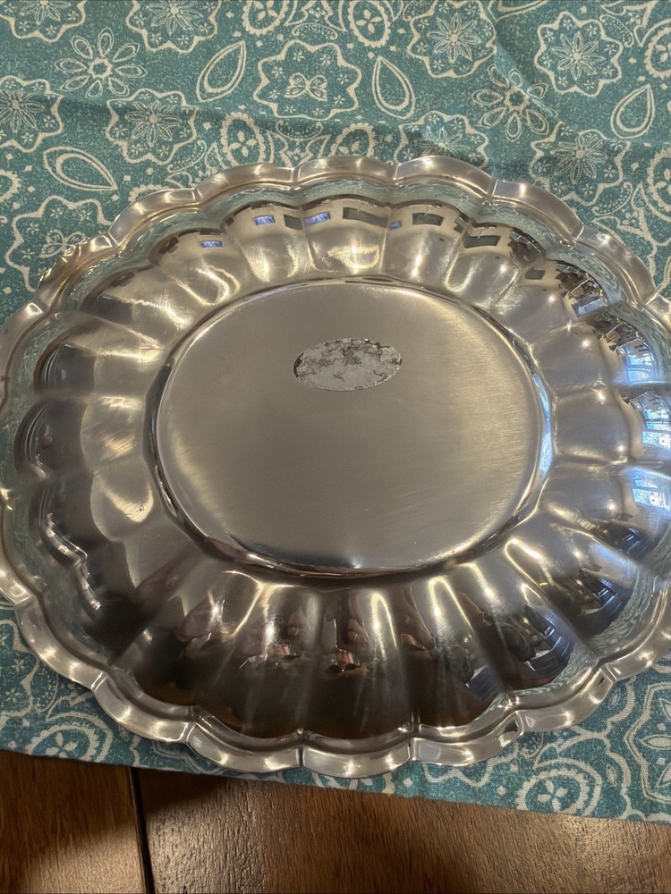 Reed & Barton Silverplate Scalloped