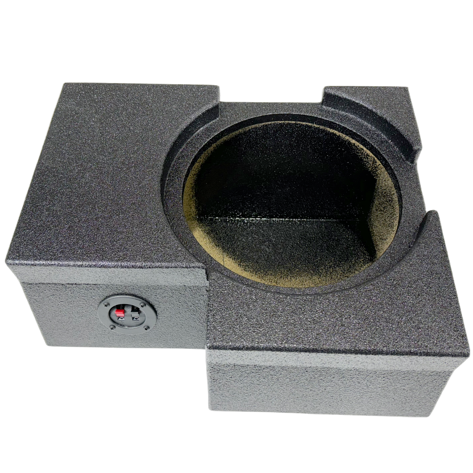 Silverado Sierra 19-24 Crew Cab Subwoofer Box Enclosure Single Woofer 1x12"