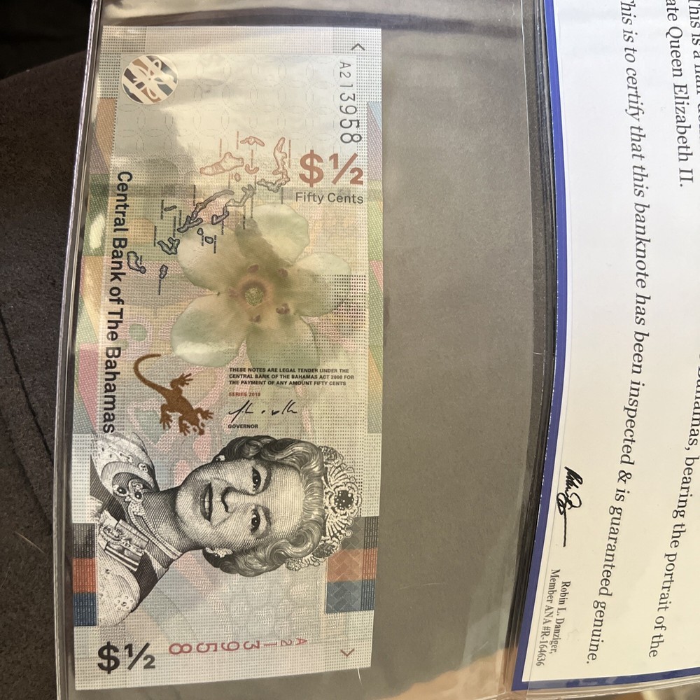 Queen Elizabeth Half Dollar Banknote