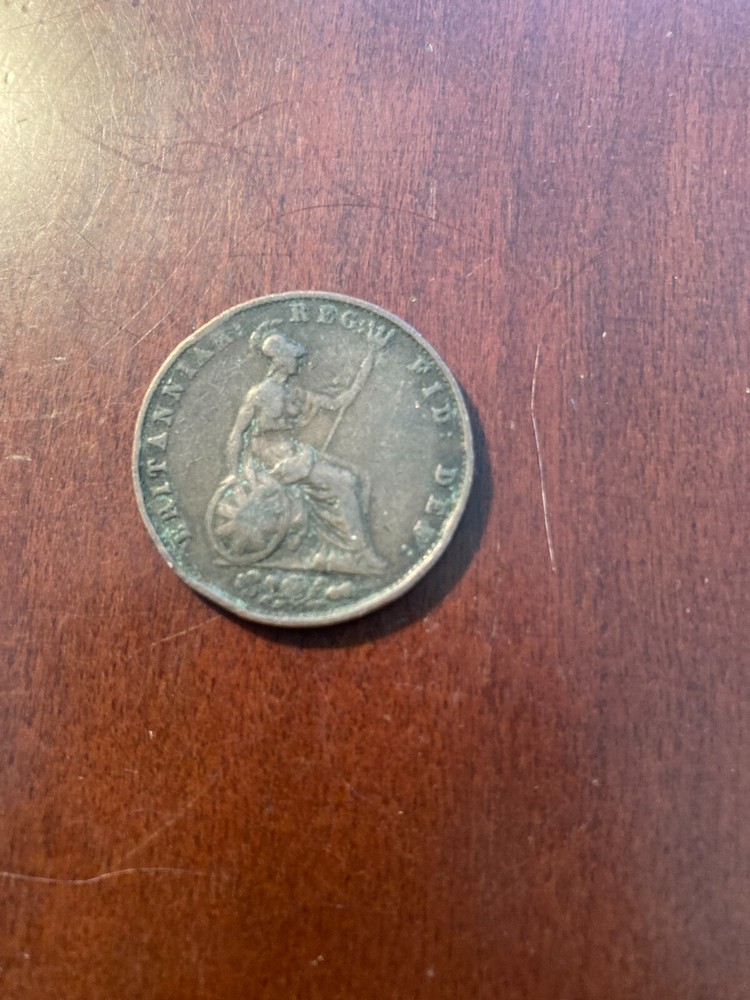 1853 Great Britain Half Penny