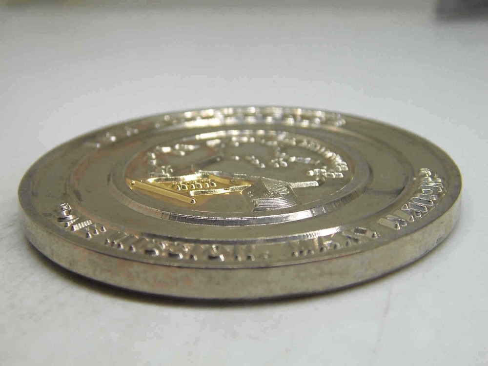 ONE MISSION MANY NATIONS CHALLENGE COIN