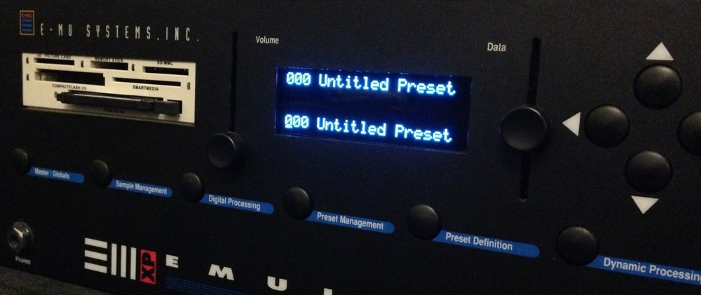 E-mu Emulator III / EIIIXP OLED Display !
