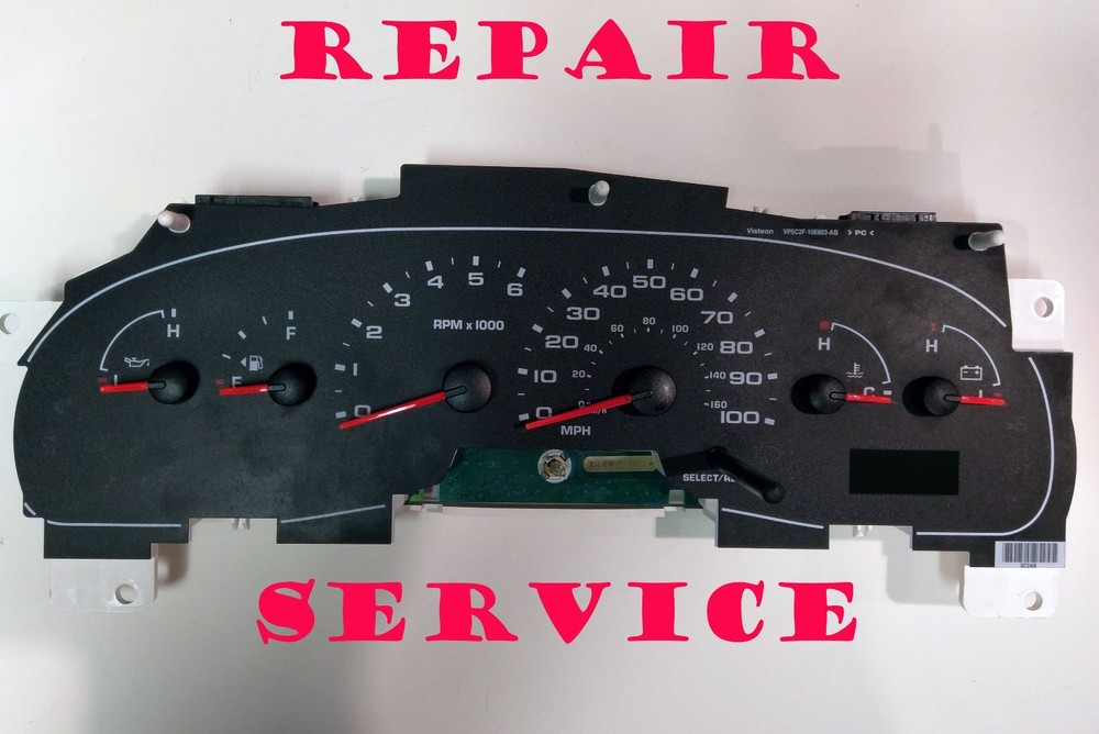 FORD VAN 2011 E150 E250 E350 E450 INSTRUMENT CLUSTER REPAIR SERVICE