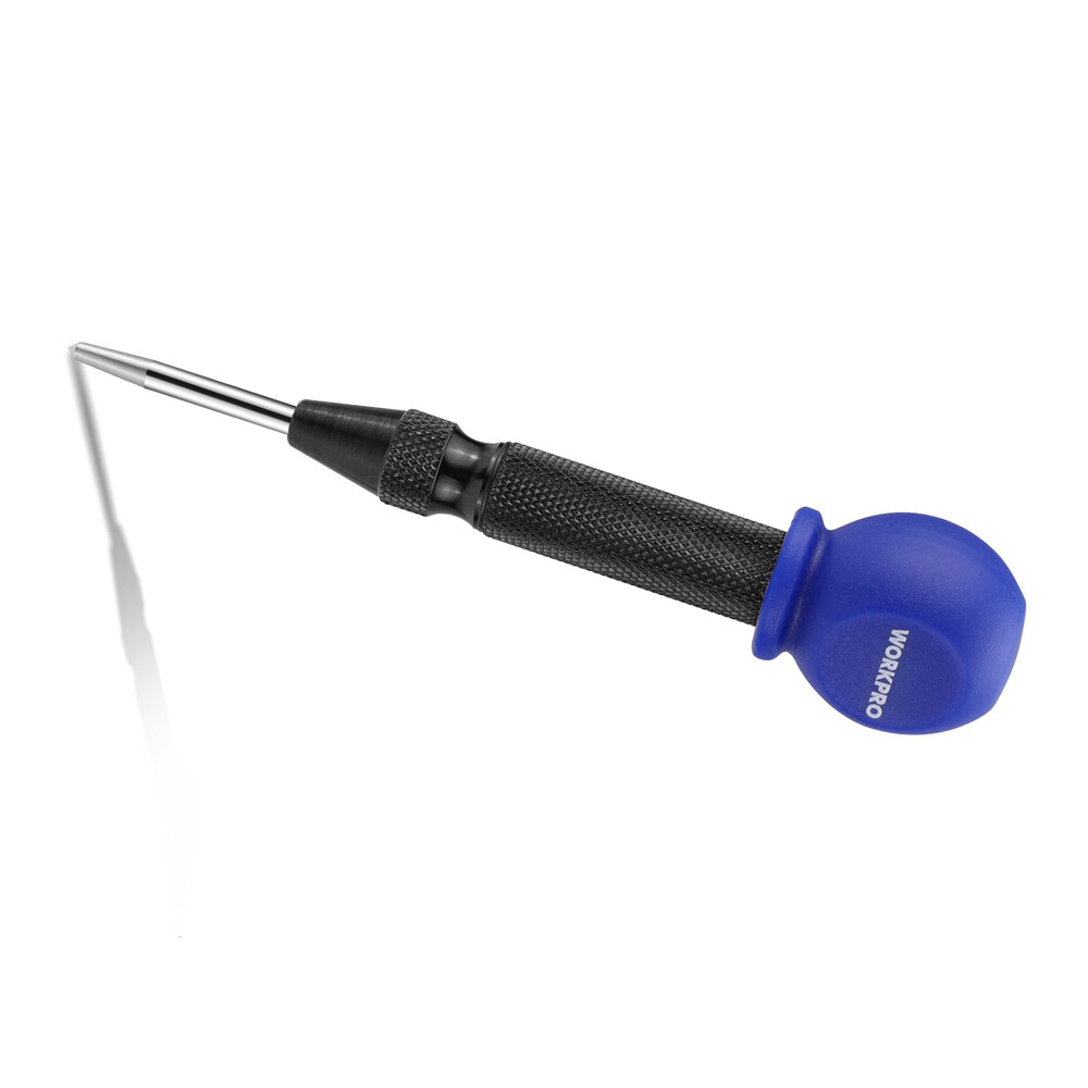 WORKPRO 5"Automatic Center Punch for Metal Adjustable Spring Loaded Center Punch