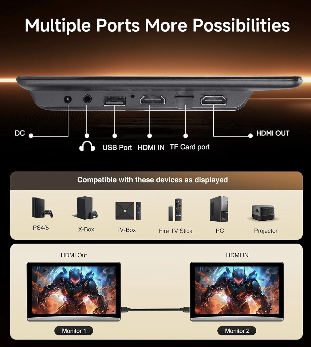 10.8-inch Android 13.0 Car TV Headrest Monitor for Car Back Seat WiFi, HDMI,