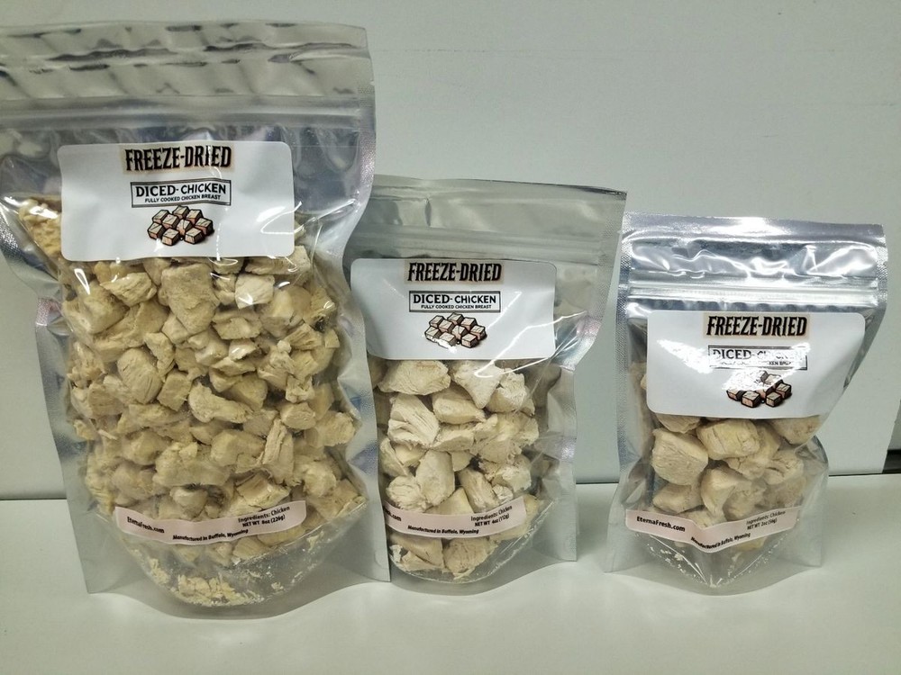 Freeze Dried Diced Chicken