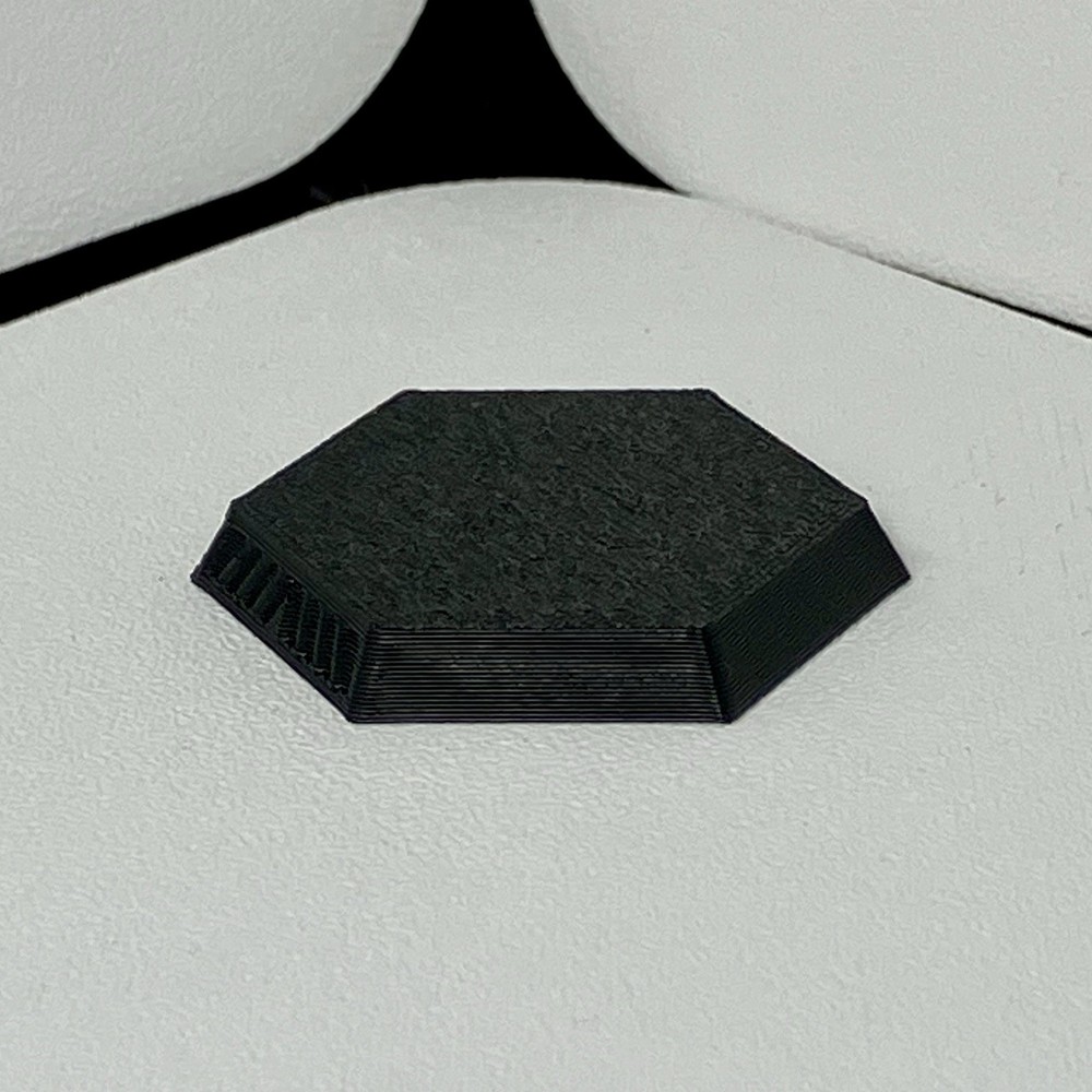 Battletech 30mm Hex Bases x10 With Front Facing / Wargames / Hex Base Miniatures