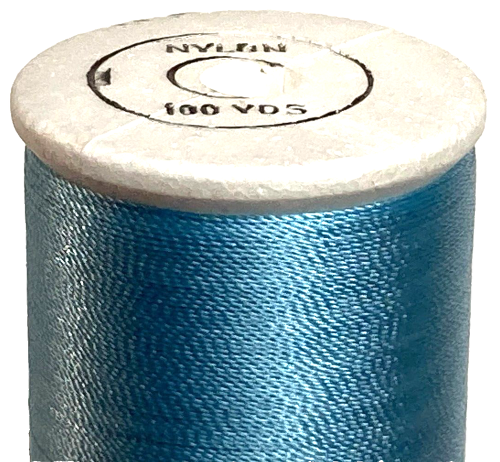 Gudebrod Nylon Thread Type E Sky Blue 100-Yard Spool