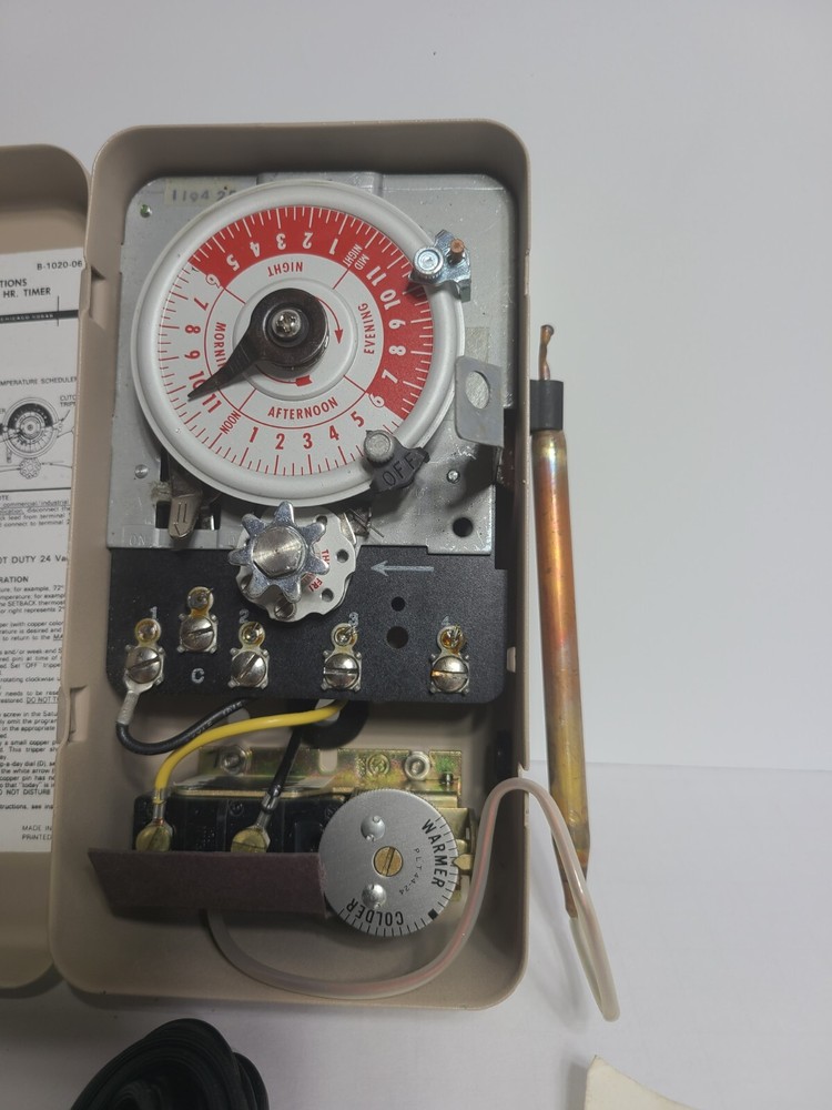 New Genuine Dayton 5X437 Timer Automatic Setback Control 24 Hour