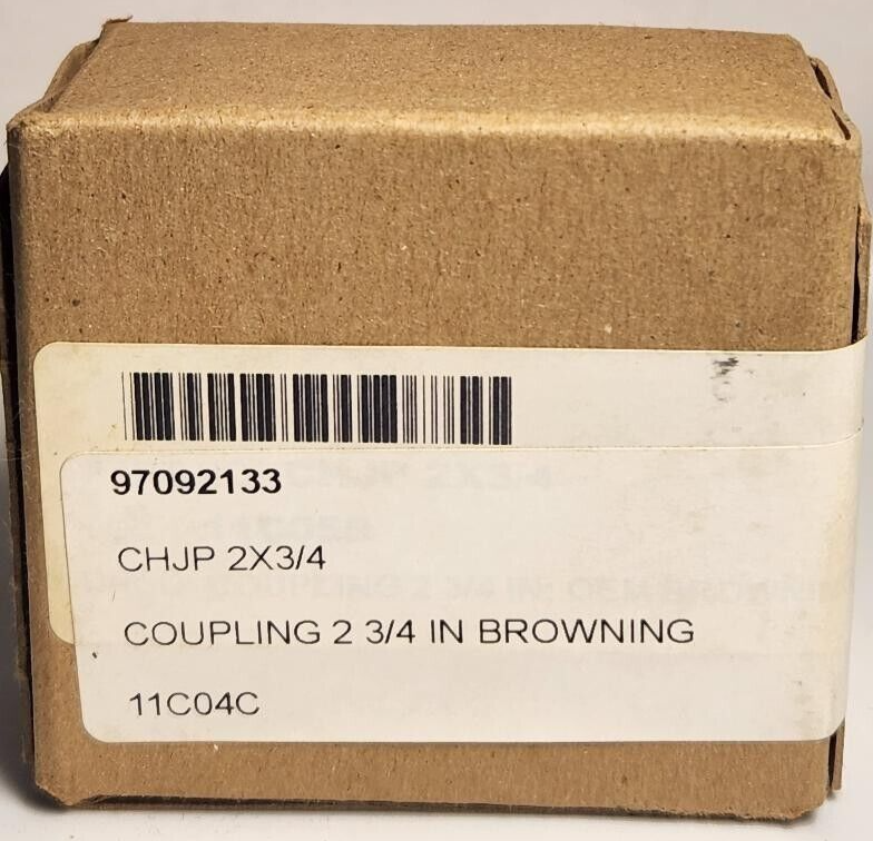 Browning CHJP2X3/4 Jaw Coupling Hub w/Keyway & Set Screw, NOS