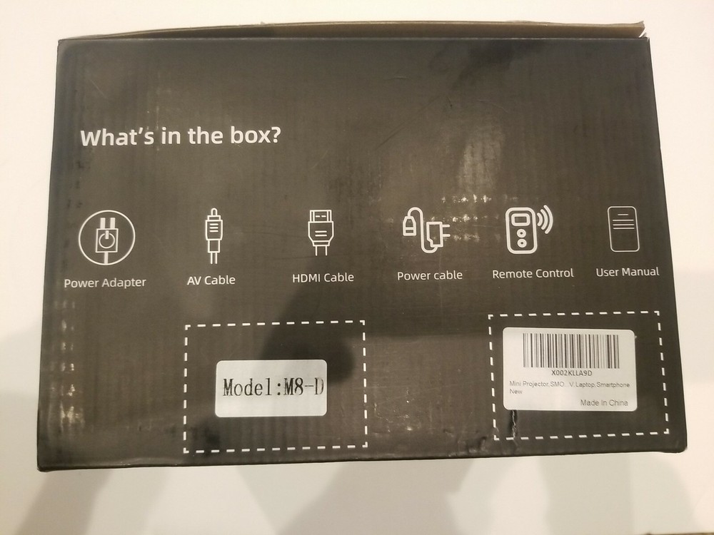 Smonet Smart Mini Projector good quality.