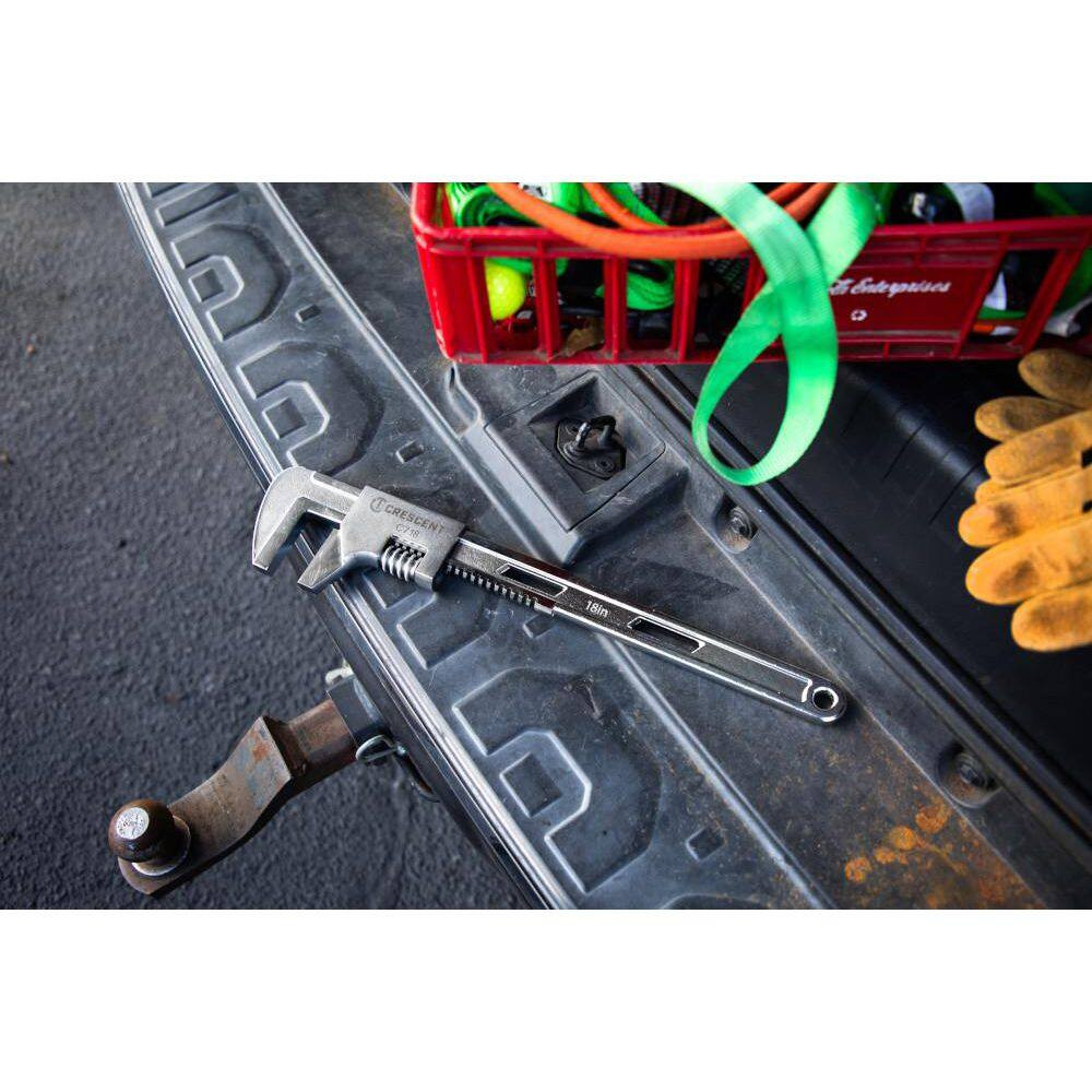 18 In. Automotive Adjustable Wrench