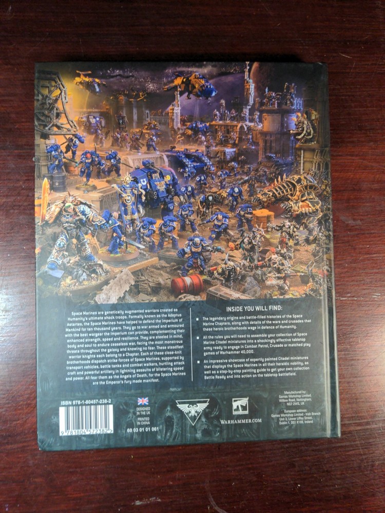 Space Marine Codex 10th Edition (No Code) Warhammer 40k